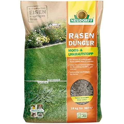 Neudorff RasenDünger Moos- & UnkrautStopp 18 Kg Cover