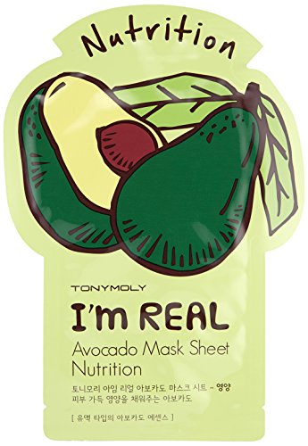 Tonymoly I'm Real Avocado Sheet Mask, 10 Count(Pack Of 1) #TOP3