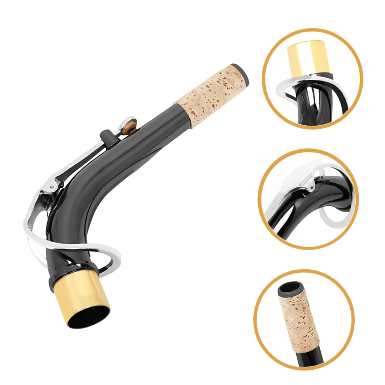 Mundstück Für Altsaxophon Ersatz-saxophon-metallmundstück Altmundstückkappe Musikinstrumentenzubehör Altsaxophon-saxophonmundstück
