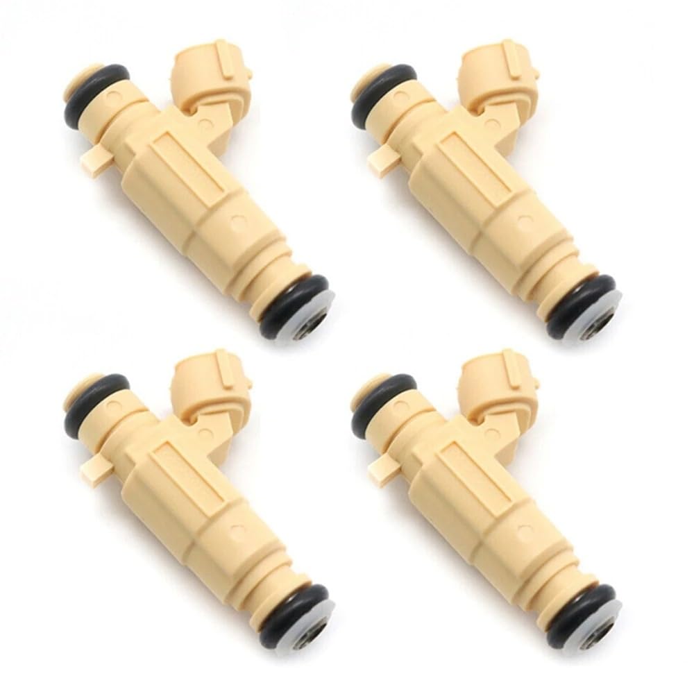 Fghdssa One Color Car Fuel Injector Nozzle For Hyundai For Kia 2.0L 2.4L I4 2001-2010 4Pcs Fuel Injectors 35310-23600