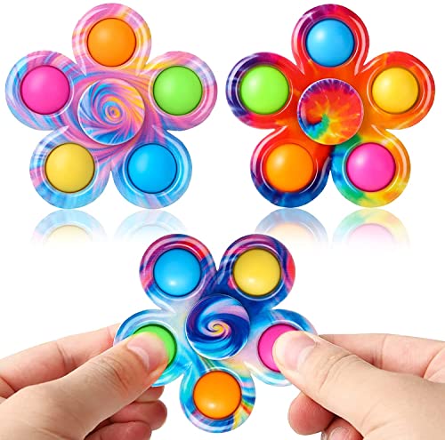 6. Fidget Spinners Toys, 3 Pack