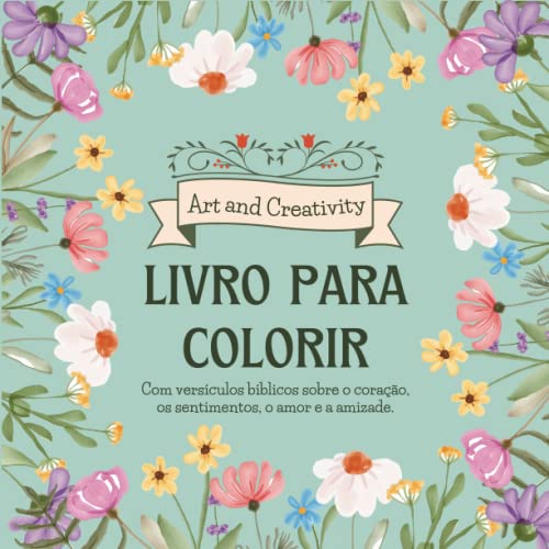 Livro para colorir - Com versículos bíblicos sobre o coração, os ...