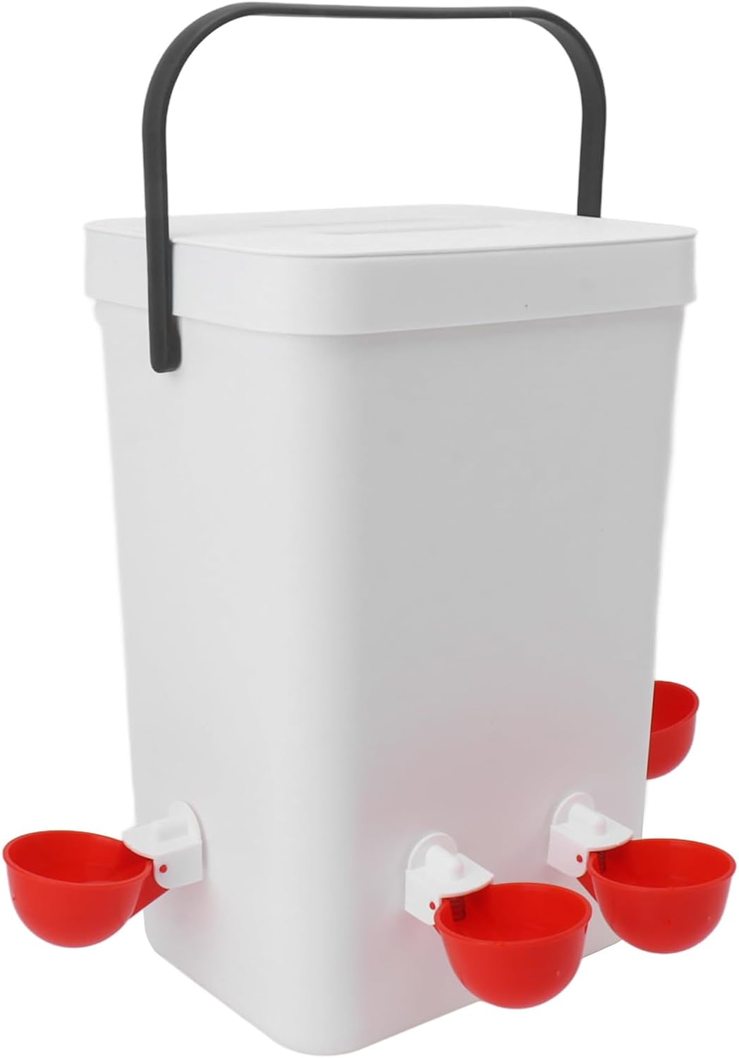 Large Capacity 12 Liter Automatic Chicken Waterer and Feeder Set Portable Poultry Hydration System