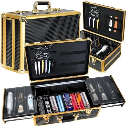 DNYSYSJ Barber Carrying Case Barber Case, Stylist Tool Box