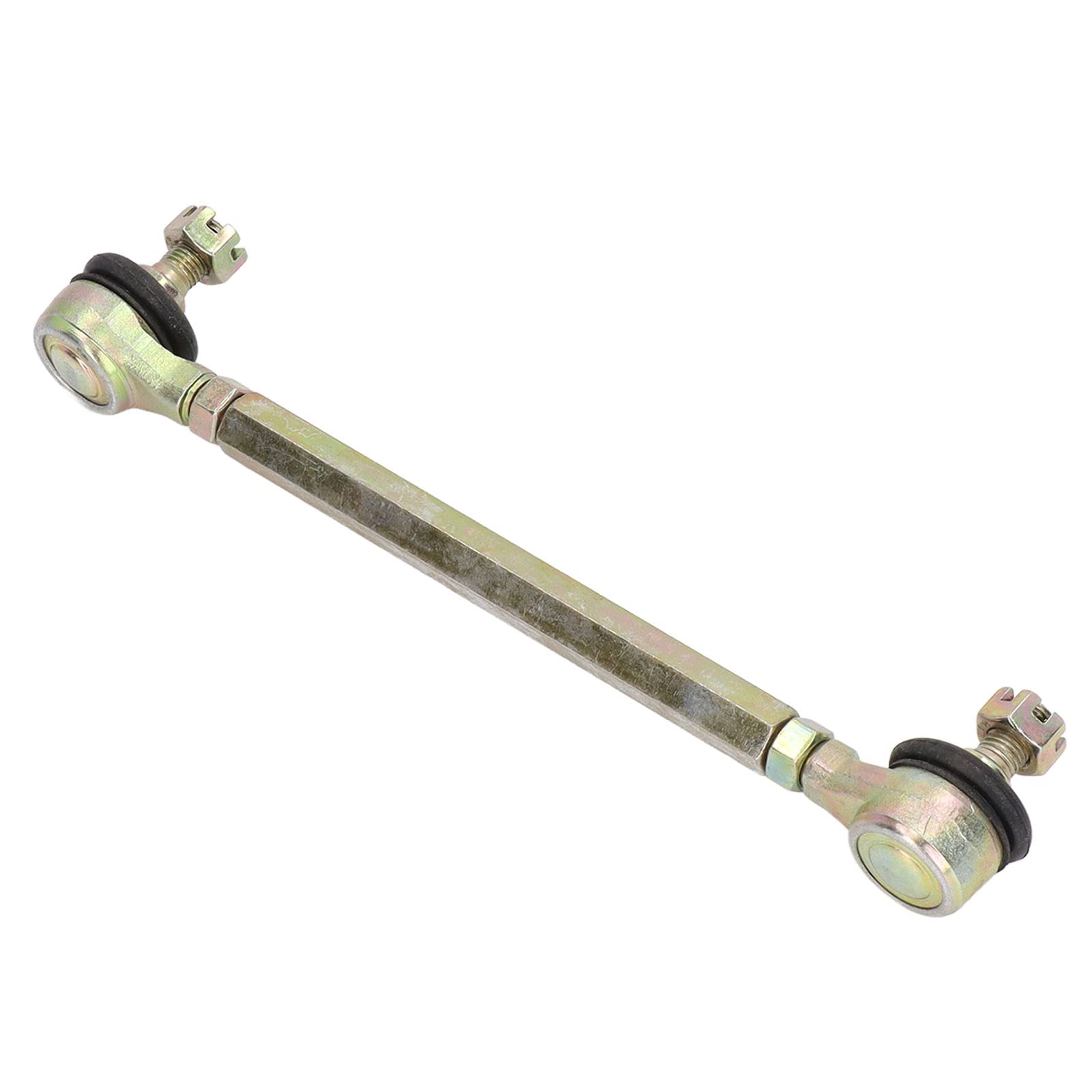 Keenso Zespół Drążka Kierowniczego z Przegubem Kulowym, długość 150 Mm, Gwint 10 Mm, Stal Stopowa do Quadów ATV o Pojemności 50 Cm3, 70 Cm3, 90, 110, 125, 150, 200