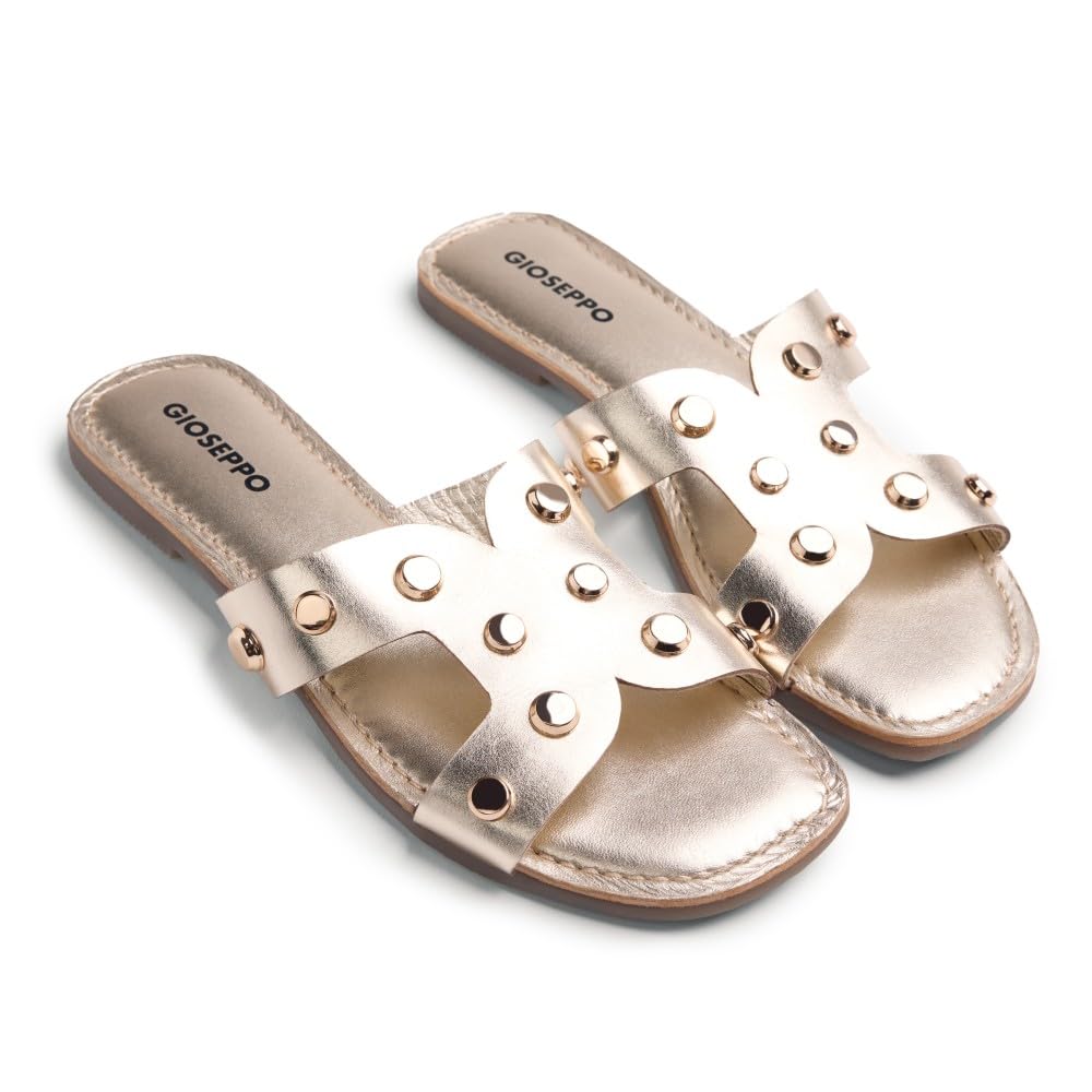 GIOSEPPO MILLSTON, Open Heel Women, Platinum, 36 EU