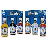 Da miña terra - - Licores gallegos variados -Pack/ 2 cajas (200 ml)- 6 botellas - Total 1.200 ml
