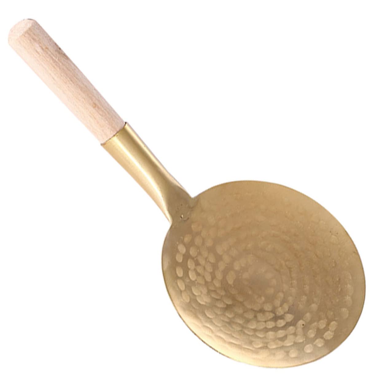 COLLBATH 3 Pezzi Di Robusto Mestolo Da Cucina in Rame Per Tofu Impugnatura Comoda Per Servire in Modo Efficiente