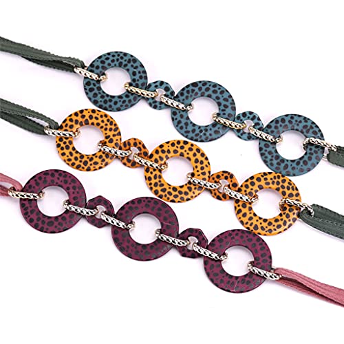 Bijoux de pull long exagérés en résine au design millésime déclaration unique - 3