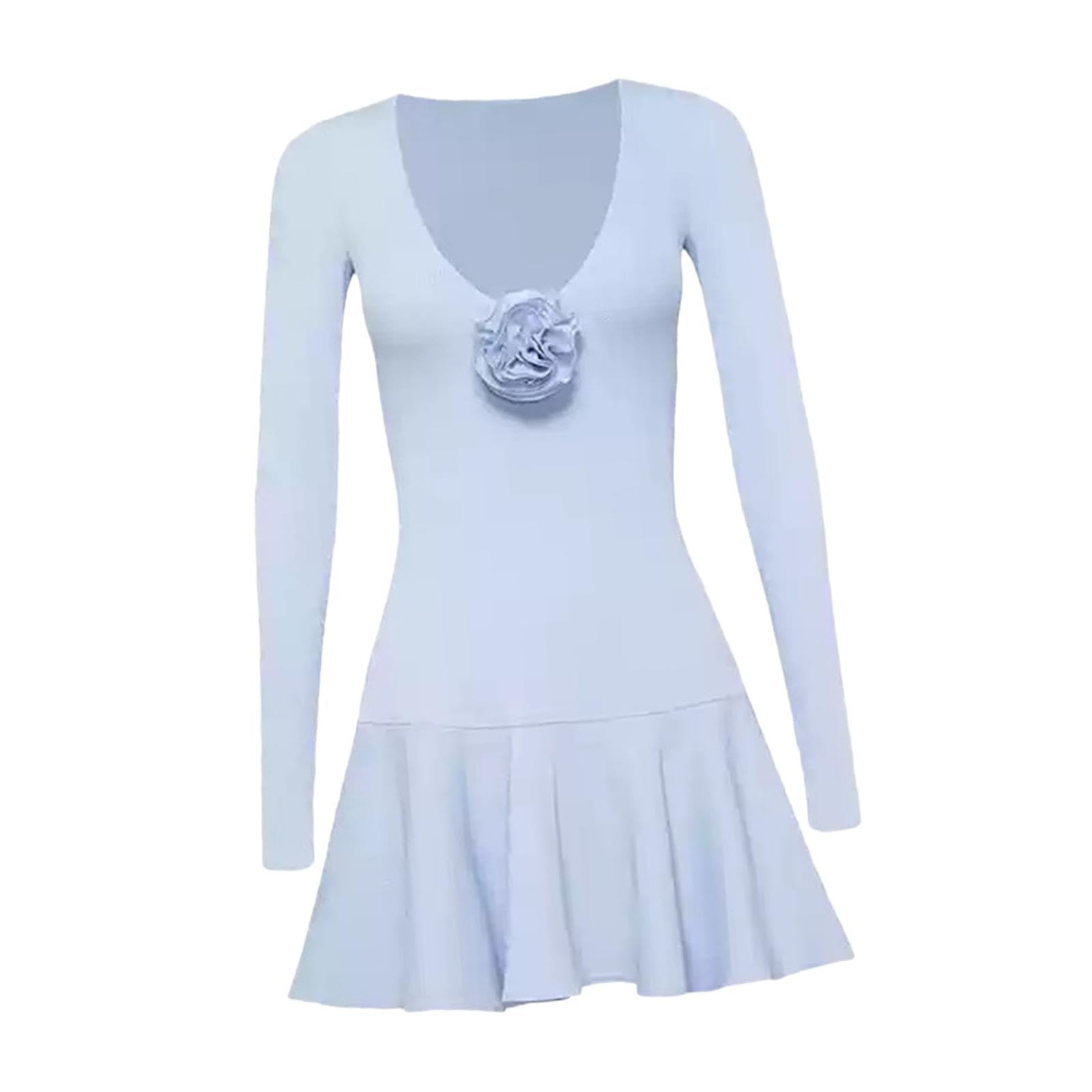 Robe de Tennis Femme Robe de Golf Robe Athlétique Robe D'Entraînement Tissu Coton Soutien- Rembourré Idéale pour Femmes Fitness Sortie Décontract