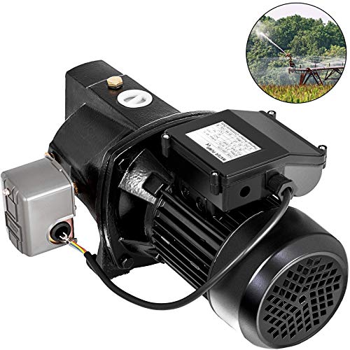 Happybuy Shallow Well Jet Pump with Pressure Switch 1HP Jet Water Pump 216.5