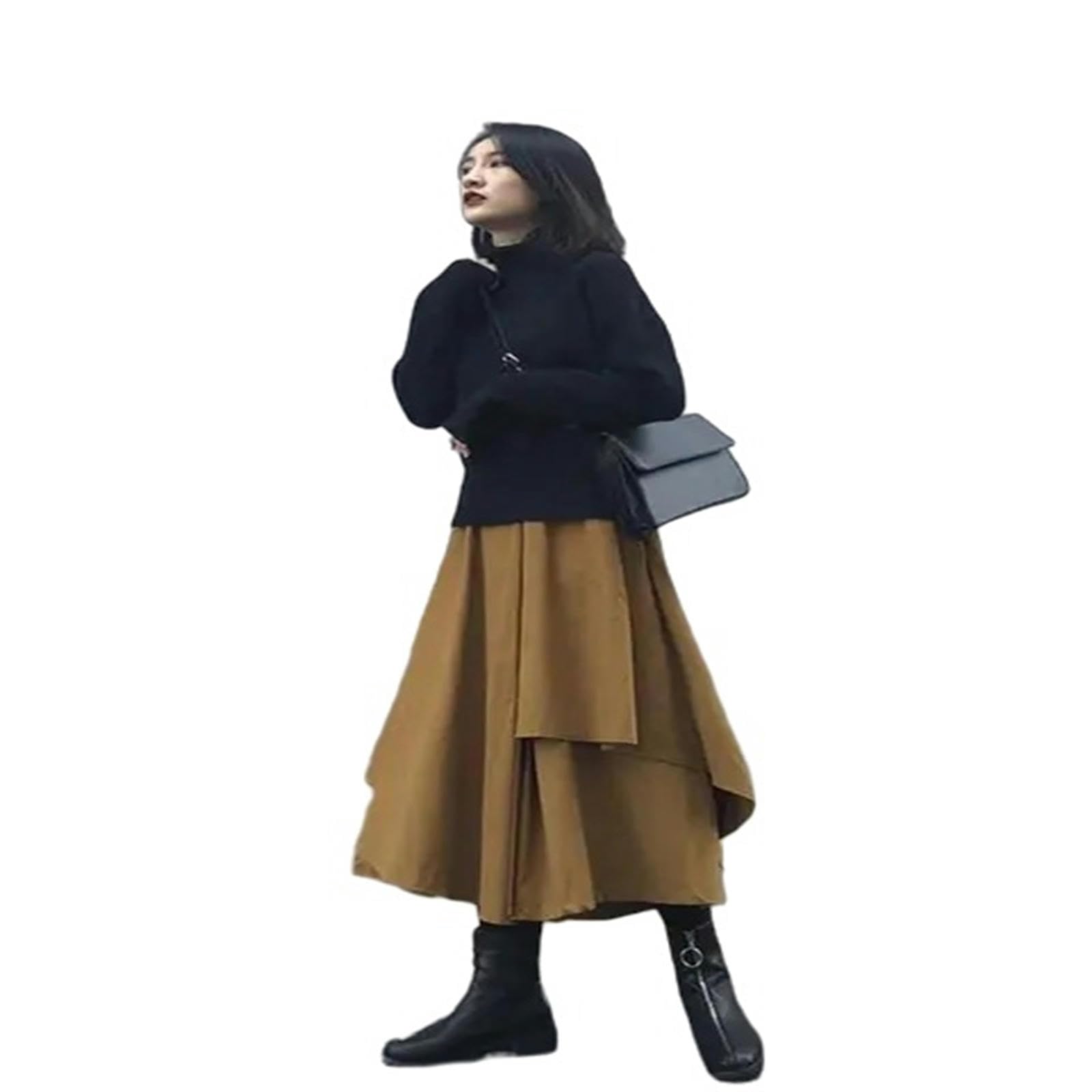 Spódnica damska Culottes wiosna lato styl modna spódnica styl uliczny nieregularne szerokie nogawki Culottes