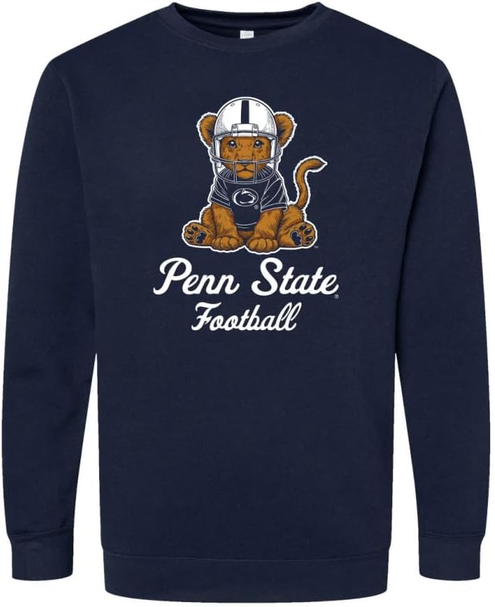 The Family Clothesline Penn State Officially Licensed Football Lion Cub Crew Sweatshirt
