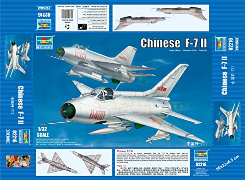 Trumpeter 02216 projet modélisme Shenyang F-7 II maquette pour le weekend
