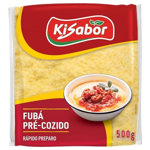 Fubá Pré-Cozido KiSabor 500g
