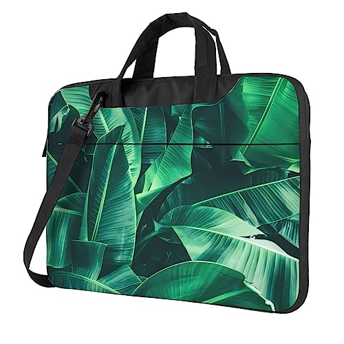 Sac à bandoulière étanche pour ordinateur portable DEHIWI avec motif tropical