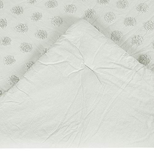 Better Trends 100% Cotton Comforter Collection, Athenia Design Bed Set - King Size In Sage, Tufted, Uniquely Luxurious Bed Comforter, Soft Plush Chenille, Machine Washable & Tumble Dry #TOP3