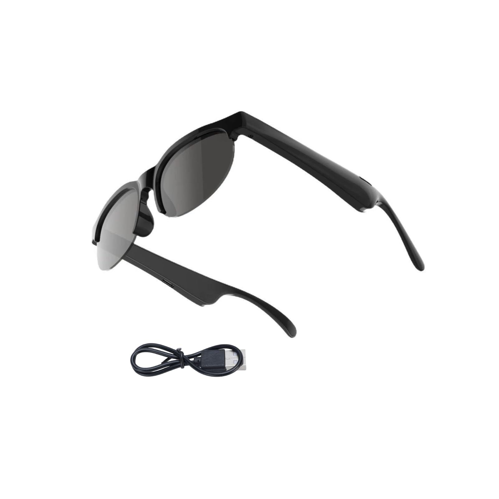 Translator Smart Glasses 140 Languages Translation Device 97 Accuracy Smart Bluetooth Translator Sunglasses Translation Glasses with Mic for