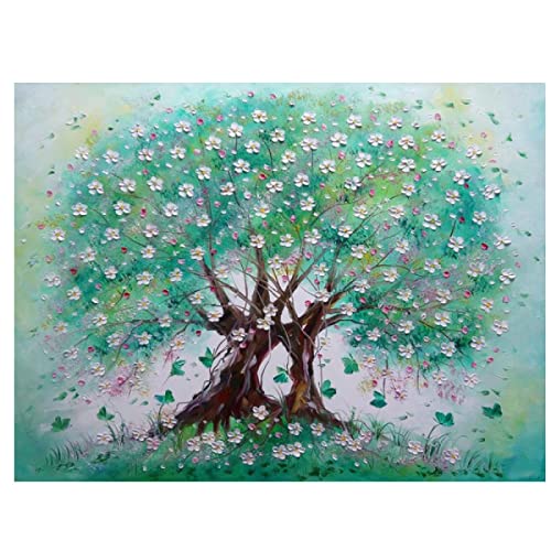 Kit broderie diamant arbre à fleurs idée cadeau d'anniversaire