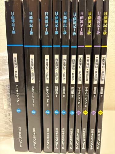 日商簿記1級 クール教材セットの商品画像（Amazon）