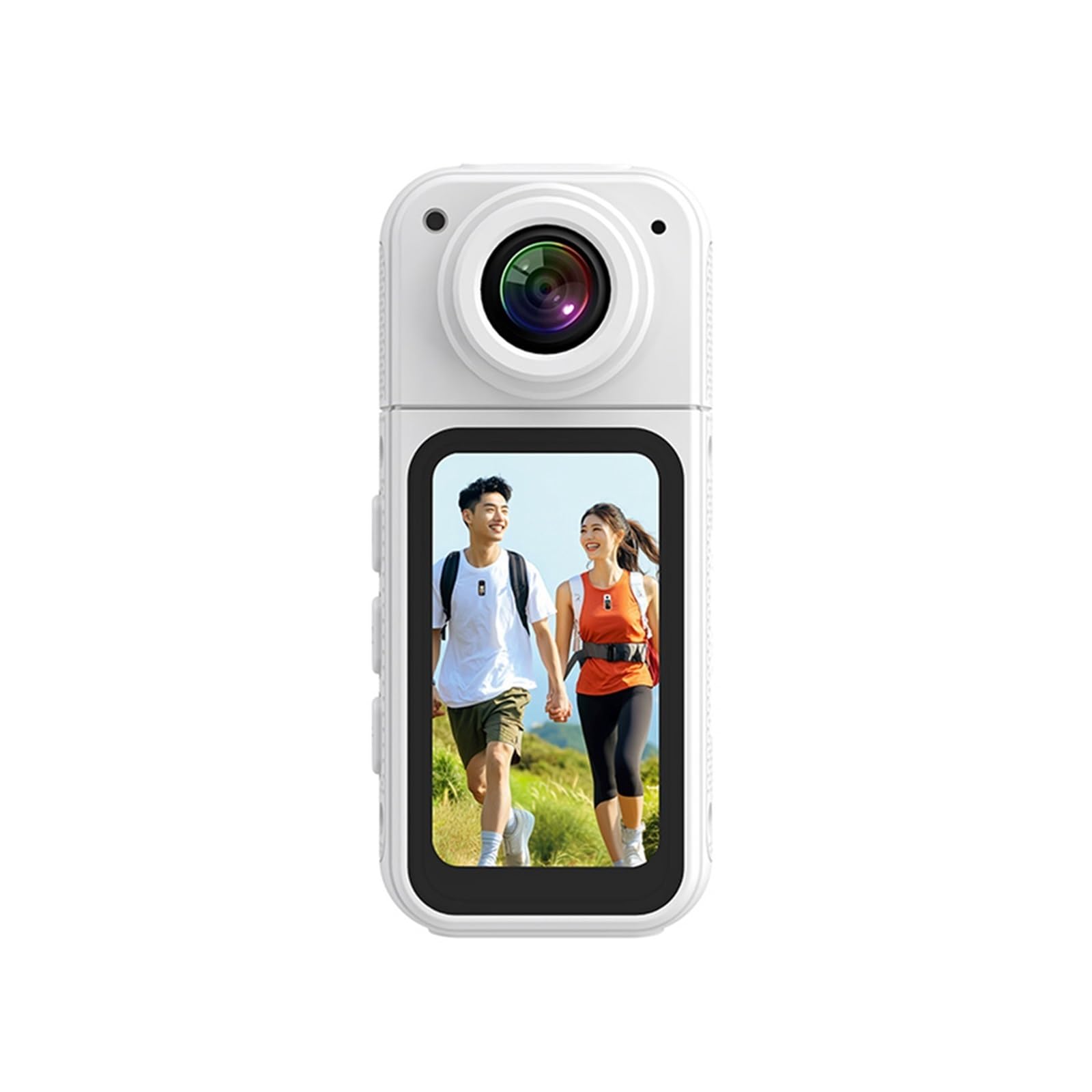 Caméra Corporelle Sport HD 1080p – Objectif Rotatif 180° + Clip – Idéale Activités Extrêmes