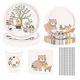 🐇【Diseño lindo】El diseño súper lindo de diferentes animales pequeños es muy popular entre los niños. Ya sea una fiesta de cumpleaños o un baby shower, traerá mucha alegría a su familia y amigos.
