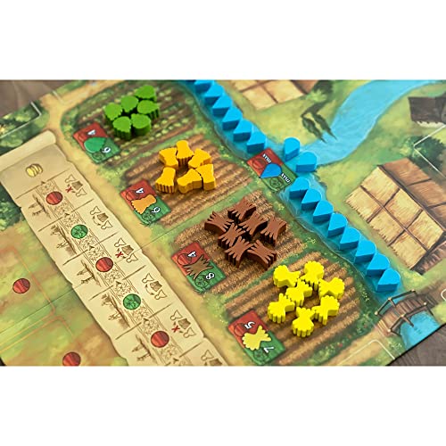 Capstone Games Beer & Bread - Capstone Games, Multi-Use Card Game, Resouce Management Strategy Game, Head-To-Head, Brewing Beer & Baking Bread, Ages 10+, 2 Players, 30 Minute Playing Time #TOP2