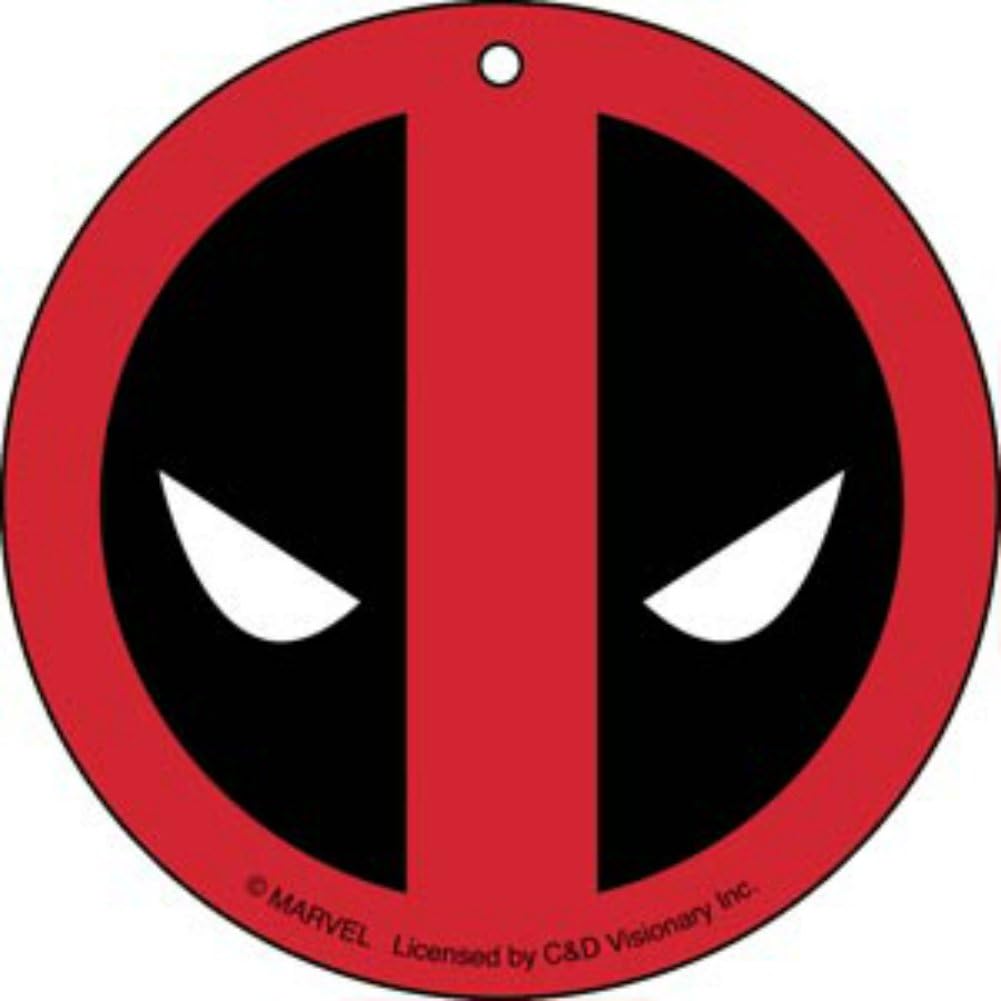 DEADPOOL, Deadpool Mask, Officially Licensed Marvel Comics Original Artwork, Air Freshener