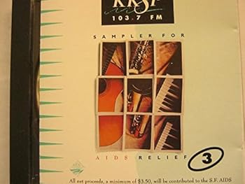 Audio CD KKSF 103.7 FM Sampler for Aids Relief 3 Book