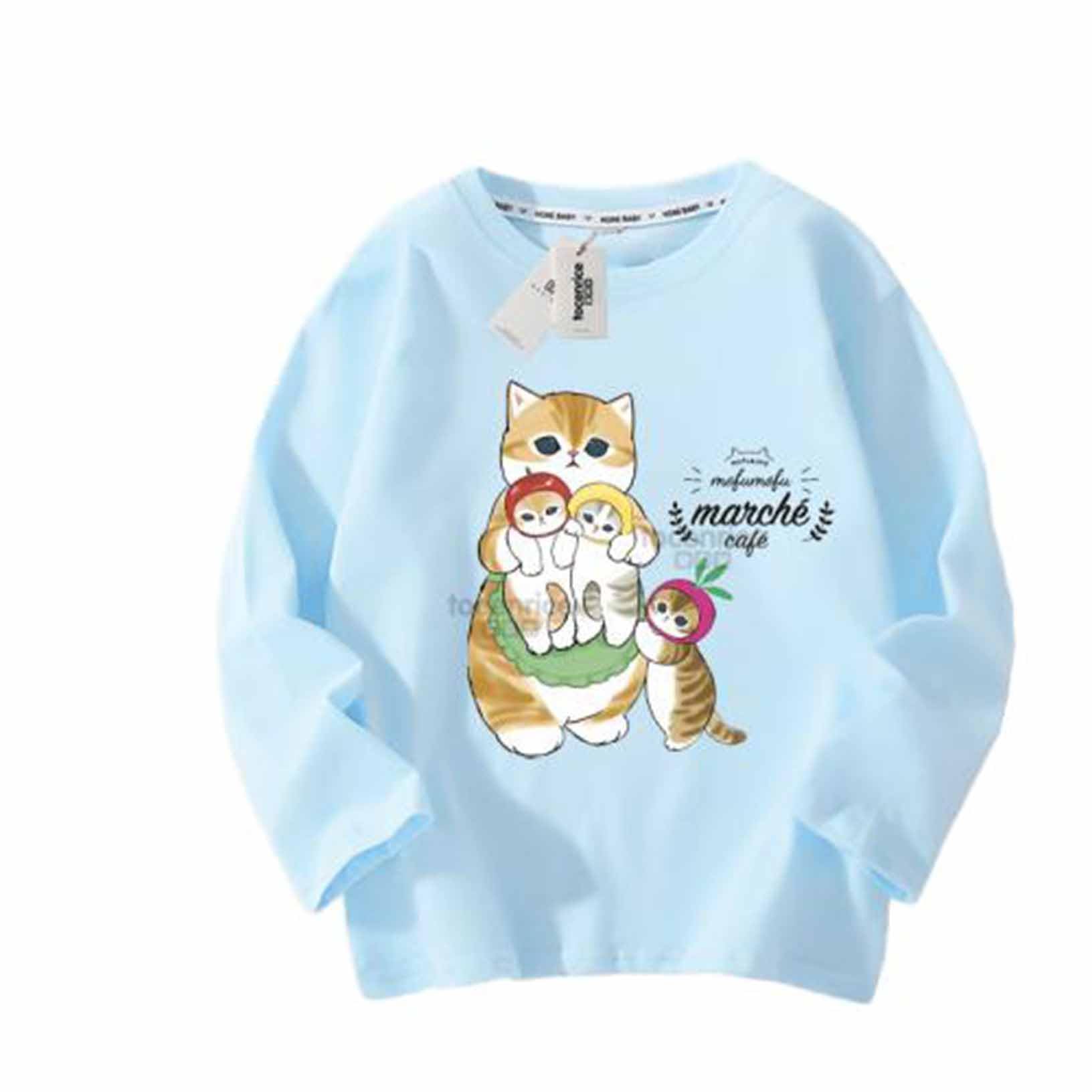 Amazon.co.jp: Mofusand パーカー サメにゃん サメ猫 長袖トレーナー