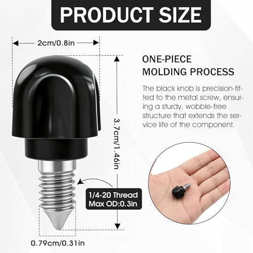 Tornillo de sujeción para licuadoras KitchenAid de aluminio miniatura 2