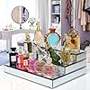 Amazon.com: GIMORRTO Mirror Display Riser 3 Stairs, Glam Accent Table ...