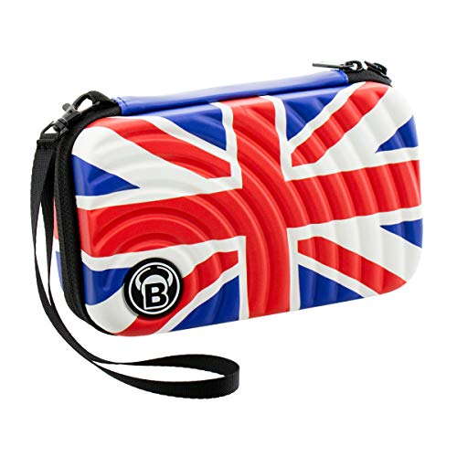 Bulls 66389 Orbis XL Union Jack Dart Case Red White Blue