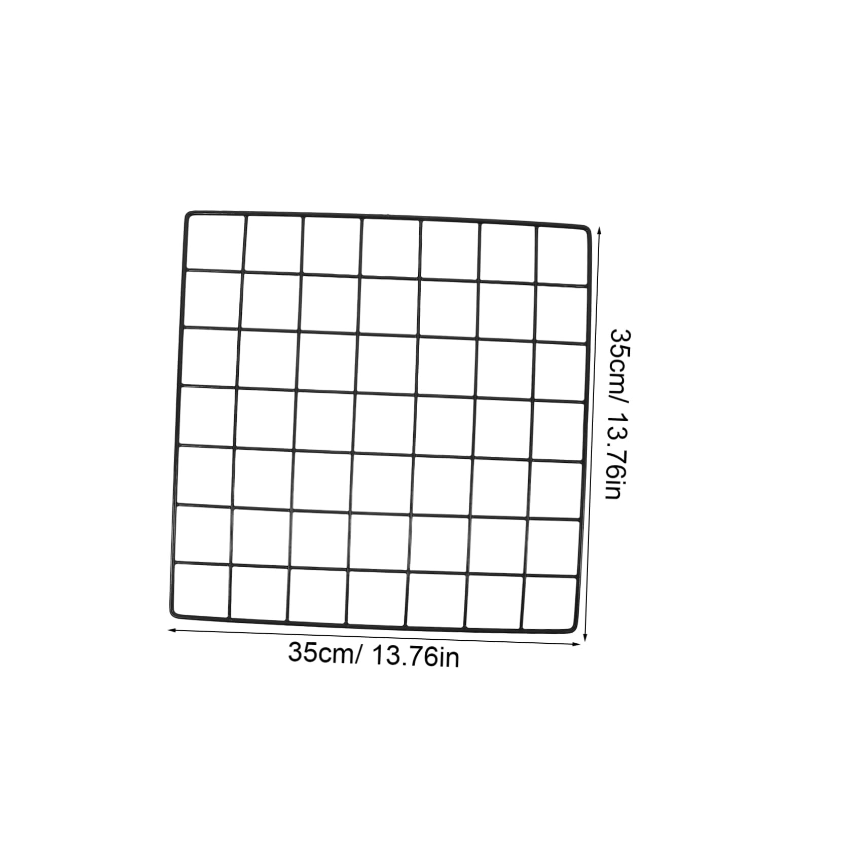 ERINGOGO Diy Wire Photo Hanging Display Metal Wall Grid Panel Iron Net Adornment Decorative Wall Storage Rack Photo Organizer