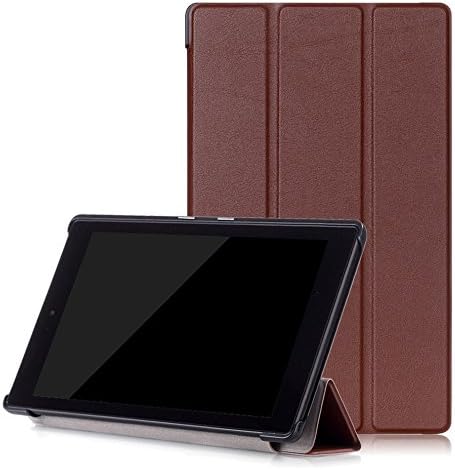 Cover for Amazon Fire HD8 (2016/2017/2018) 8.0 Inch Smart Slim Case Book Cover Stand Flip HD 8 (Brown) NEW
