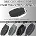 Avilana Silicone Body Scrubber - Food Grade & Lab Tested, Gentle Exfoliating Shower Brush for All Skin Types, Hygienic Quick-Dry Loofah Alternative, BPA-Free Body Brush