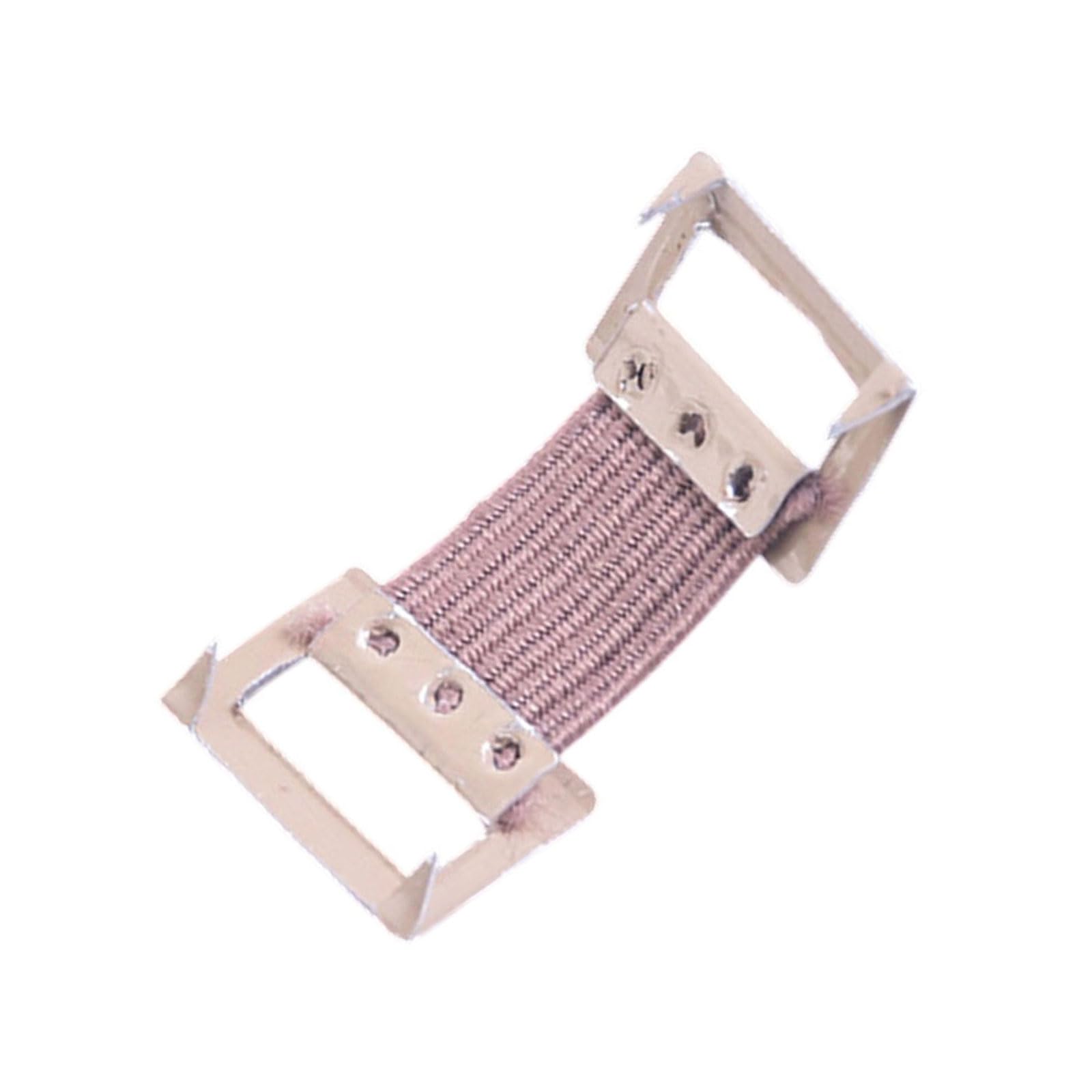 ULIJTH 100 Pcs Elastic Aluminum Bandage Clips Stretch Metal Replaceable Elastic Bandage Wrap For Bandages