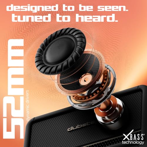 Image of Dubstep Bassline Cut Wireless Bluetooth Speaker | 14W Stereo Sound | X-BASS Technology | RGB Lighting | Up to 8 Hours Playtime | USB Type-C Charging | Portable Speaker with Carry Lanyard | Black