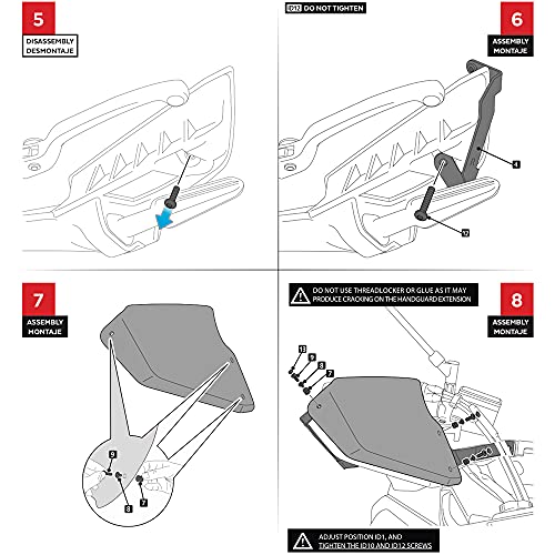CXEPI Motorrad Handprotektoren Handschützer Für Tracer 700 GT Tracer 7 GT MT-07 Tracer 2020 2021