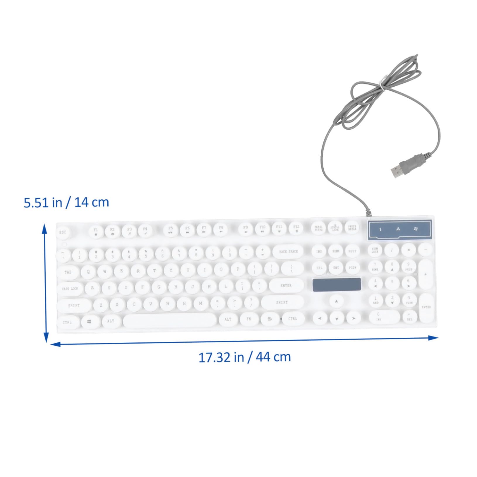 NUOBESTY Tastiera Ergonomica Mouse USB Combo Tastiera e Mouse per Computer Gaming Retroilluminata Cuffie Inclusa Plug And Play Alta Durata
