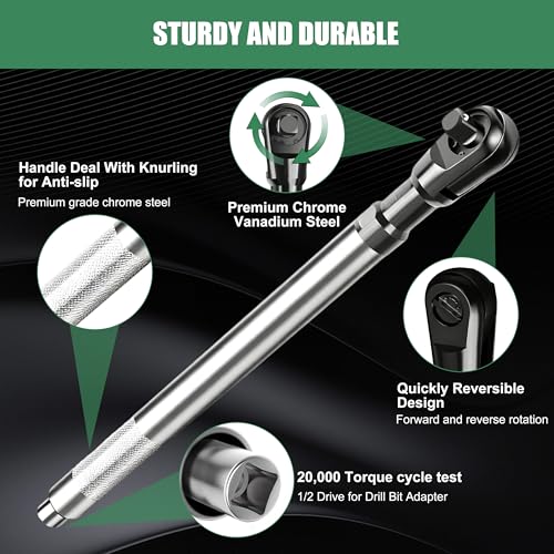 KCTXIPE Offset Extension Wrench for Drill