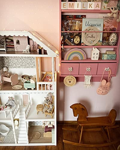 KidKraft-Charlotte-Classic-Wooden-Dollhouse-with-EZ-Kraft-Assembly-14-Piece-Accessory-Set-for-12-Inch-Dolls-Gift-for-Ages-3 KidKraft-Charlotte-Classic-Wooden-Dollhouse-with-EZ-Kraft-Assembly-14-Piece-Accessory-Set-for-12-Inch-Dolls-Gift-for-Ages-3