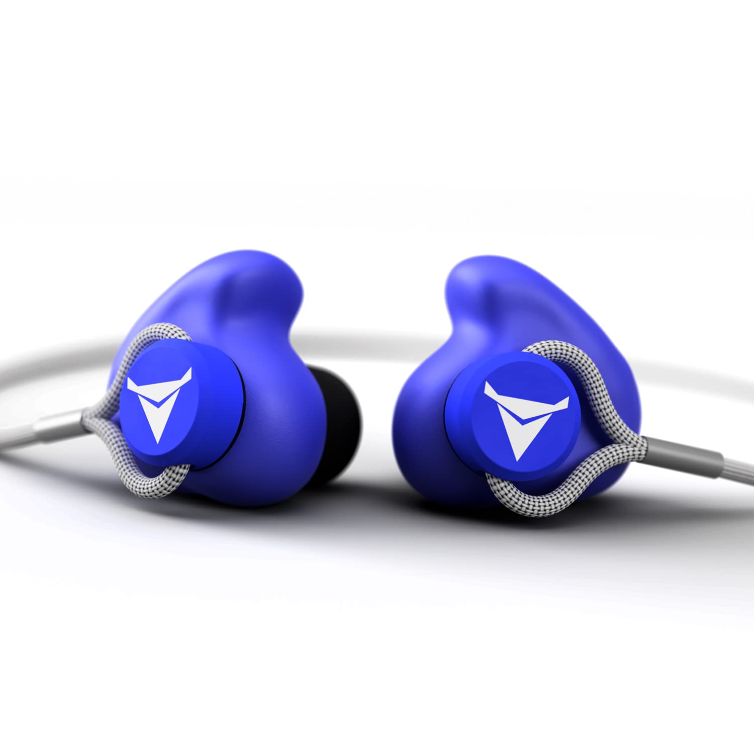 DecibullzMetal-Detectable Reusable Custom-Molded Earplugs, 31 NRR, 5 Pack