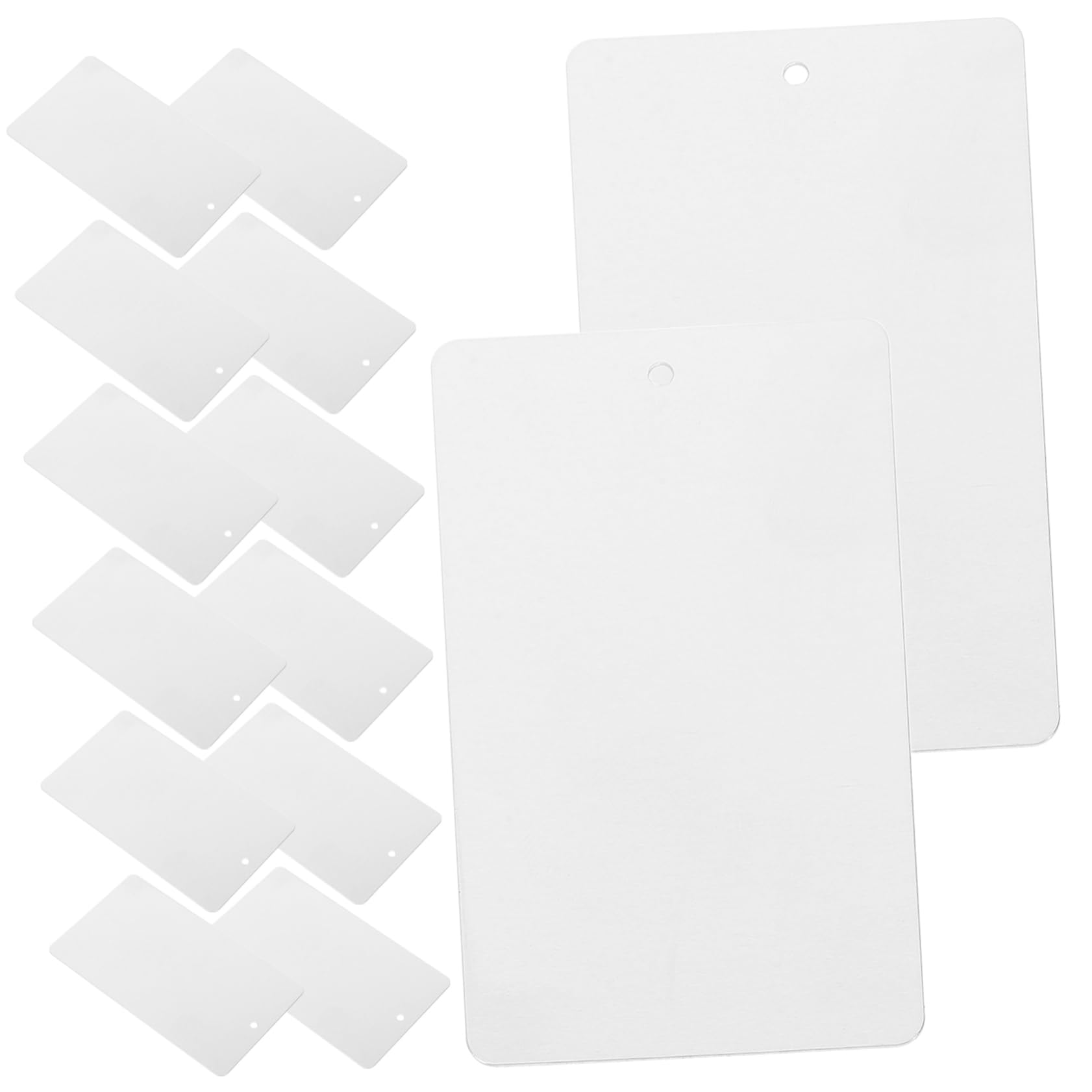 BESPORTBLE 150pièces Étiquettes De Plantes Aluminium Réutilisables De Marqueurs Métalliques Pour Identifier Arbres Et Fleurs Jardinage Intérieur Et Extérieur