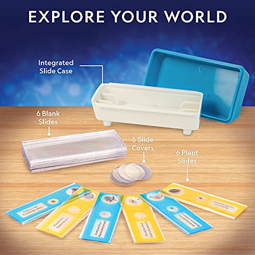 NATIONAL GEOGRAPHIC Microscope for Kids - STEM Kit with an Easy-to-Use Kids Microscope, Up to 400x Zoom, Blank and… - Image 6