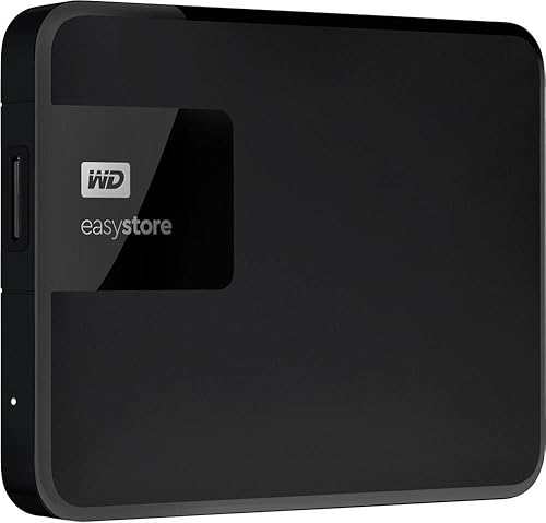 Miniatura 2 de Western Digital WD Easystore - Disco duro portátil externo USB 3.0 (4 TB, color negro) WDBKUZ0040BBK-WESN