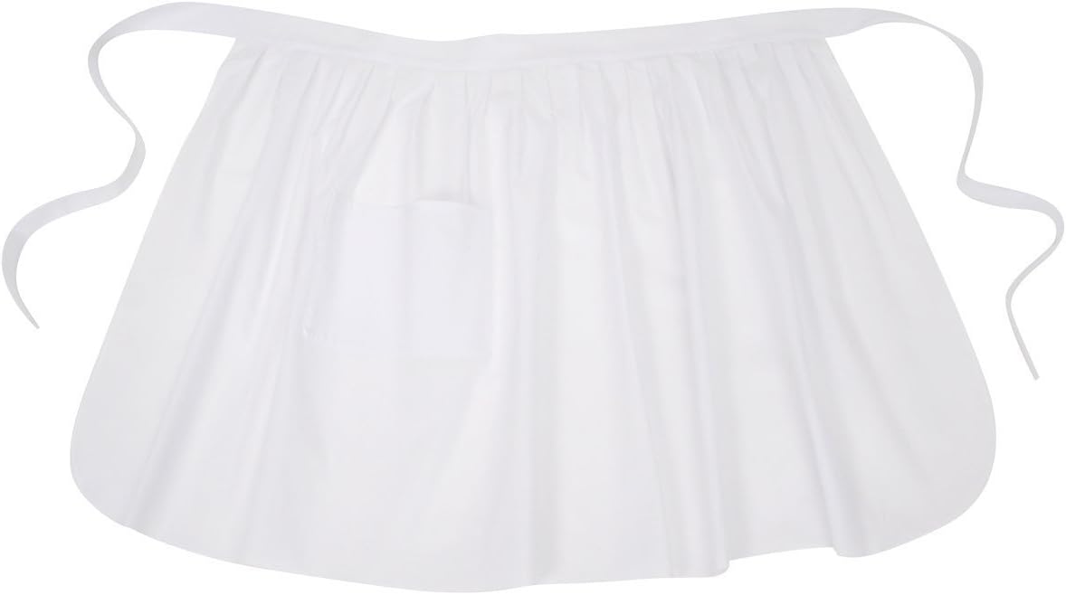 Mrs. Santa Claus White 18" Costume Apron : Clothing, Shoes & Jewelry