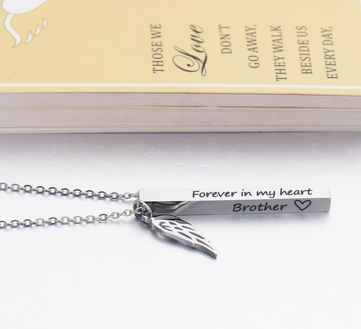 Ankiyabe Sympathy Memorial Necklace - Forever in My Heart Condolence Gifts for Loss of Loved One Bereavement Gifts - Image 4