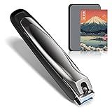 【2025新型】日本製 両用爪切り 高級 爪やすり2面付き・爪削り爪用 ヤスリ指足用 切れ味鋭い カーブ刃 滑し止め 簡単操作 安全 子供/大人/高齢者 爪切り つめきり プレゼント向け