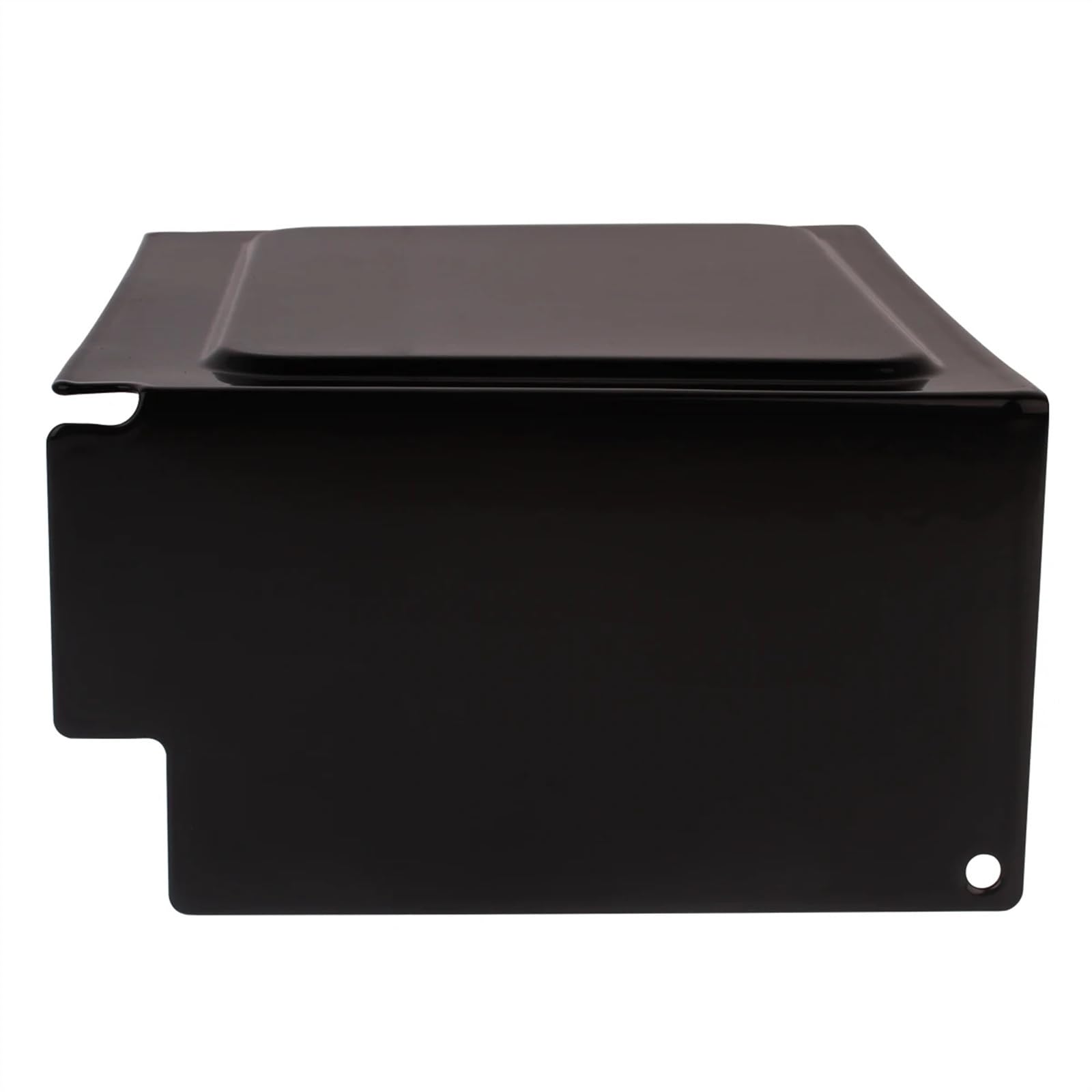 Couvercle latéral de Batterie Noir for éclairage de Moto Compatible avec Harley Sportster 883 1200 XL 1997-2003 Dyna Low Rider Super Glide 1997-2005